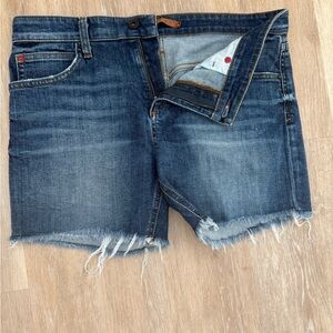 Joes Blue Denim Cutoff Shorts